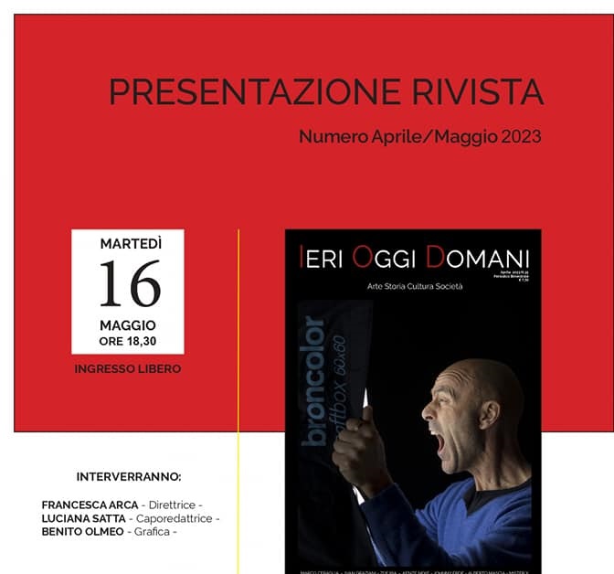 IERI OGGI DOMANI - Arte Storia Cultura Società